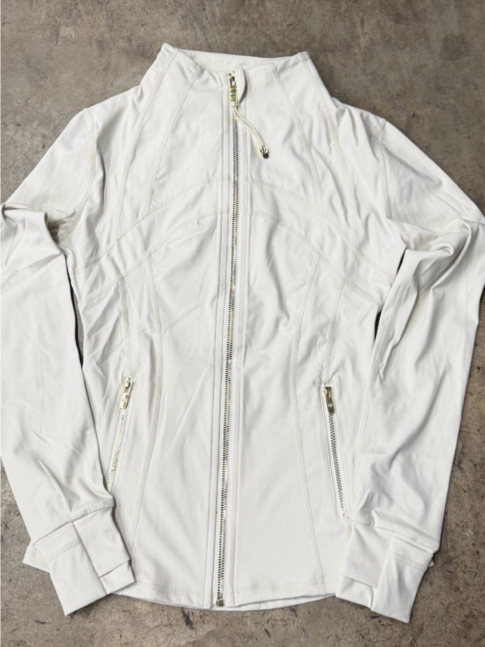 lululemon athletica White Leggings and Jacket Set - Picture 2 of 4